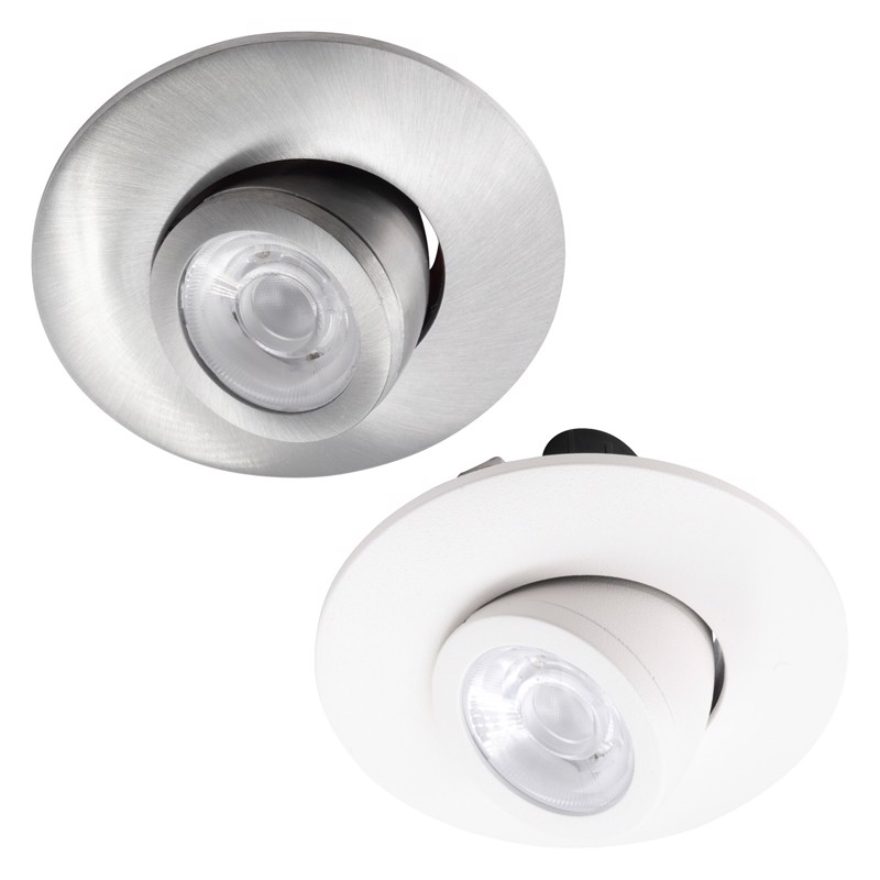 Front / Ljuskälla Low Profile Flexible G2 Large Tilt Ø75
